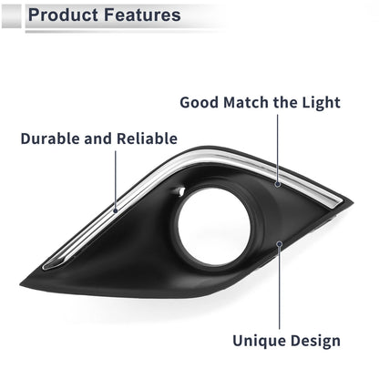 Front Left Fog Light Grill for Mitsubishi Outlander (2016-2019)
