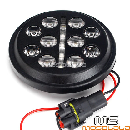 6000K LED Fog Passing Headlight Light for Harley-Davidson