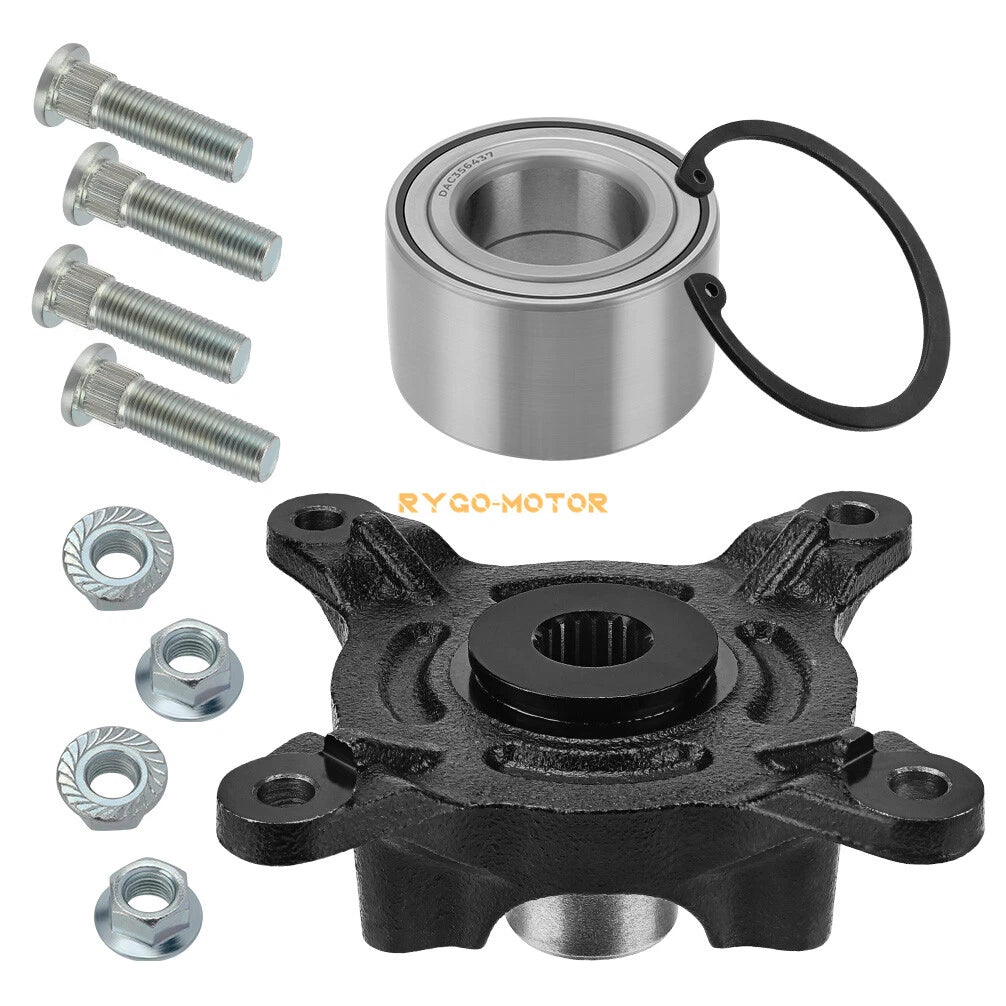 Front Wheel Hub & Bearing & Studs for Polaris Ranger 500 570 (2017–2024)