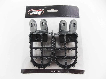 Steel Foot Pegs for Honda XR600 (88-00) - Left & Right Pair
