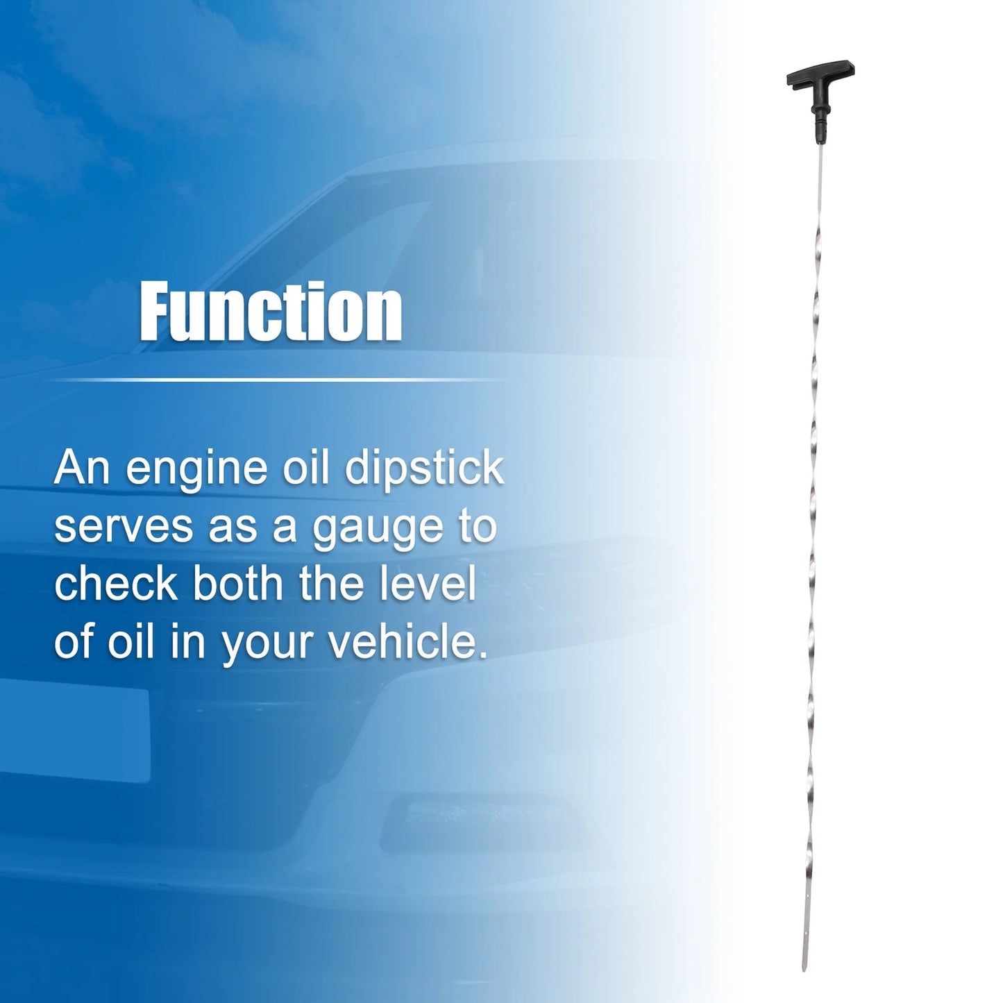 Engine Oil Level Indicator Dipstick for Mercury Mountaineer (1997-1998)