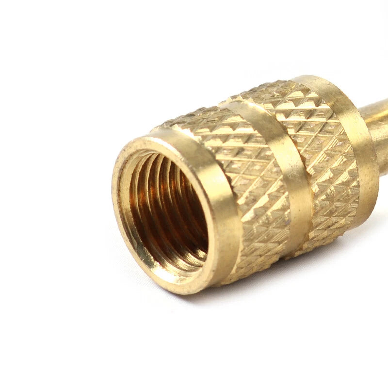 Refrigerant Tank Vacuum Pump Adapter for A/C R410a (Fits Various Models)