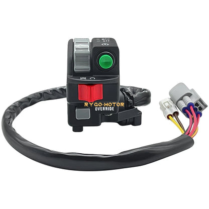 Left Handlebar Start Switch for Kawasaki Brute Force 750 KVF750 (2012–2021)