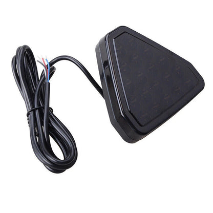 Universal F1 Style Triangle 12 LED Rear Stop Tail 3rd Brake Light for Cars