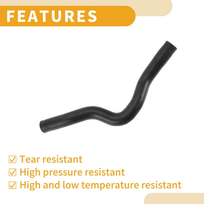Radiator Hose for Ford Ecosport (2013-2024) Rubber Black 1 Pcs