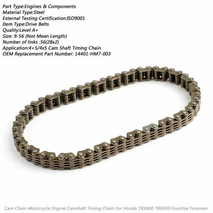 Timing Chain 56L for Honda TRX400 TRX450 Fourtrax Foreman (2004-2014)