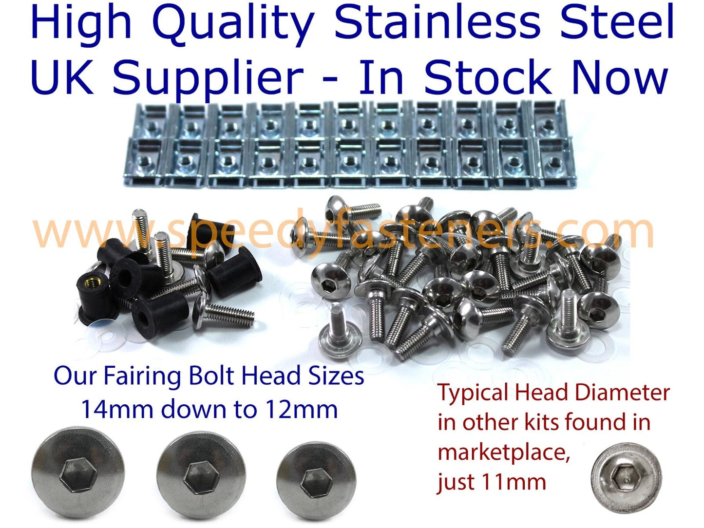 Bolts/Screws/Stainless/Mudguard Cowl for Triumph Speed Triple R (2016–2024)
