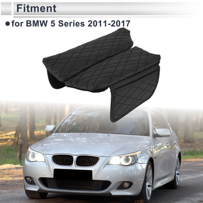 Car Center Console Cover for BMW 5 Series (2011-2017) - Black Storage Bag