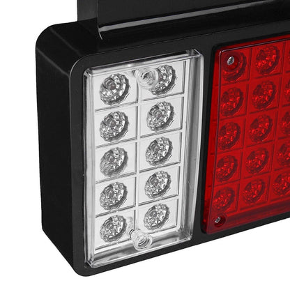 1 Pair 12V LED Rear Tail Lights for Isuzu Elf Truck (2000-2023)