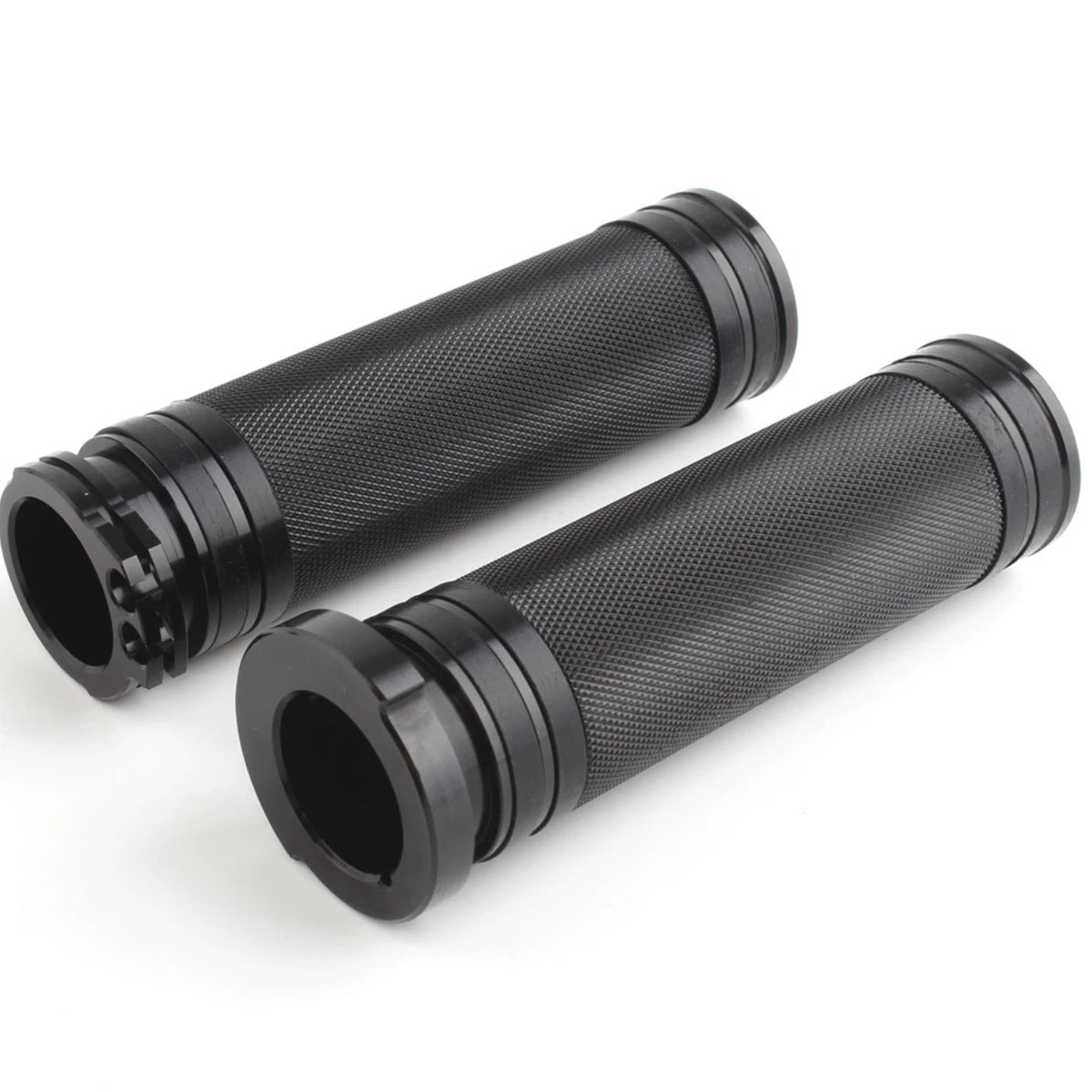 CNC 1" (25mm) Handlebar Grips for Harley Touring, Sportster, Dyna