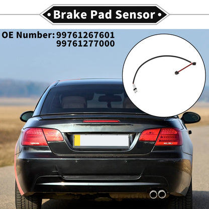 1x Car Front Brake Pad Wear Sensor for Porsche 911 997 (2008-2012)