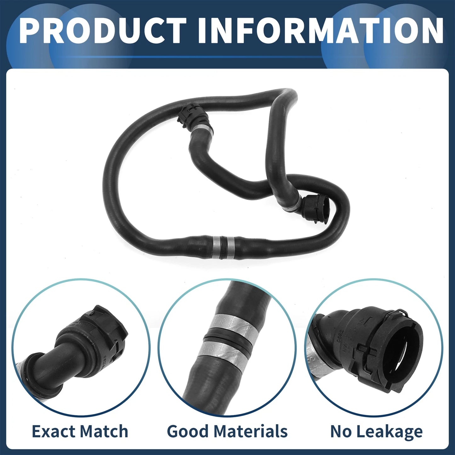 HVAC Heater Hose for BMW X3 X4 (2011-2017, 2015-2018)
