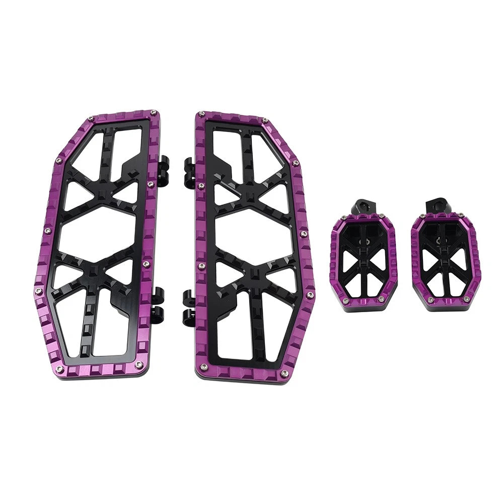 Driver Passenger Floorboard Foot Pegs for Harley Electra Road Glide (2014-2023)