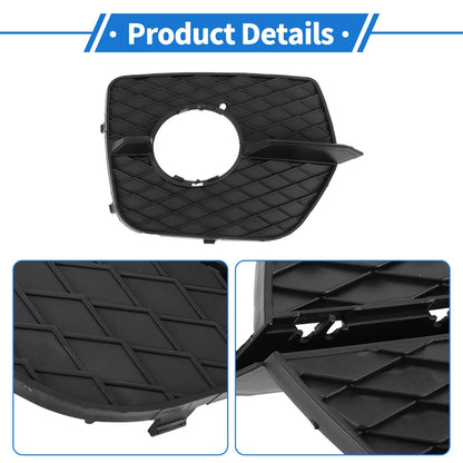 Front Right Fog Light Grill 1x for BMW X6 (2008 - 2014) Black
