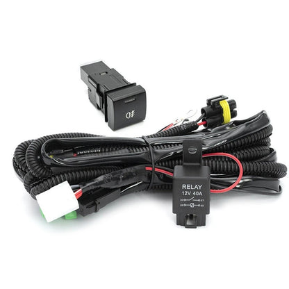 H11 H8 880 881 Fog Light Wiring Harness Switch Kit for Toyota Jeep