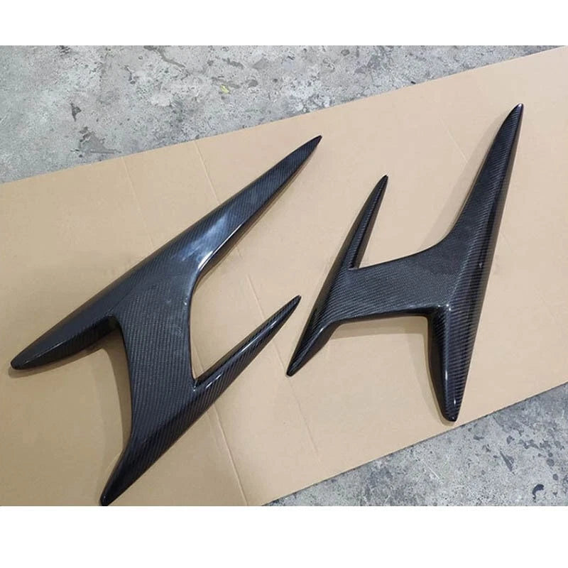 Carbon Fiber Side Skirt Splitter Winglet Fins for Toyota GR86/Subaru BRZ 22-24