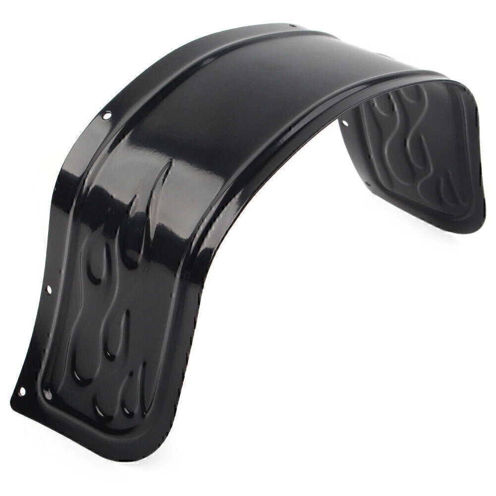Black Front Fender Trim Skirt for Harley Touring Electra Glide Softail (80-13)