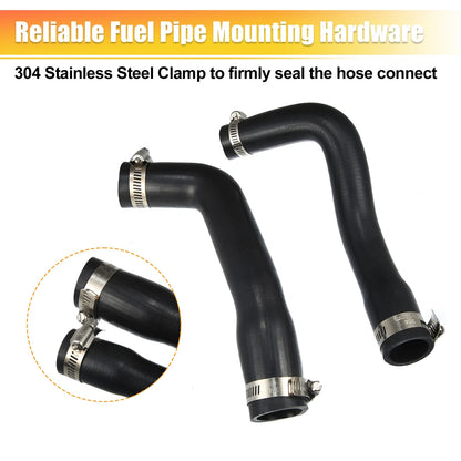Fuel Fill Vent Hose Kit for Jeep Wrangler 1987-1995 20 Gallon