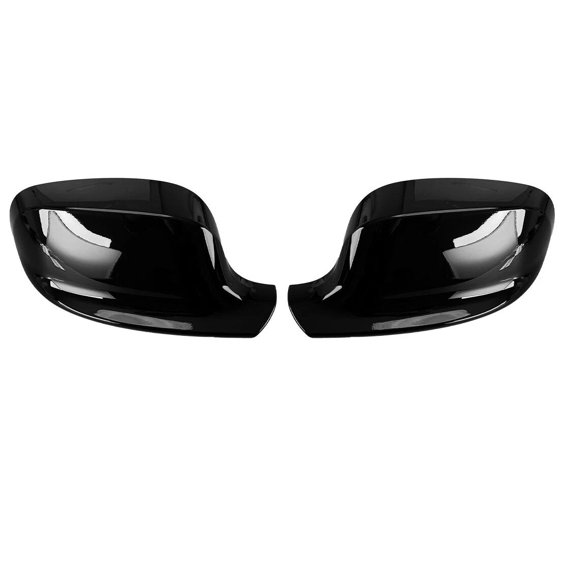 Pair Black Mirror Cover Caps for BMW X3 F25 (2011-2014)