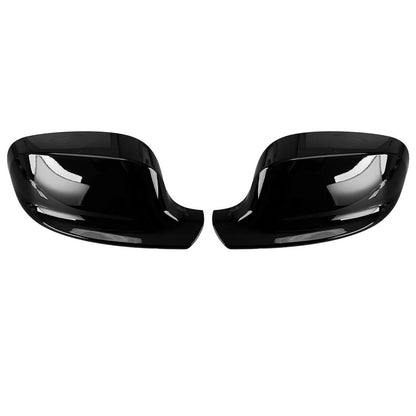 Pair Black Mirror Cover Caps for BMW X3 F25 (2011-2014)