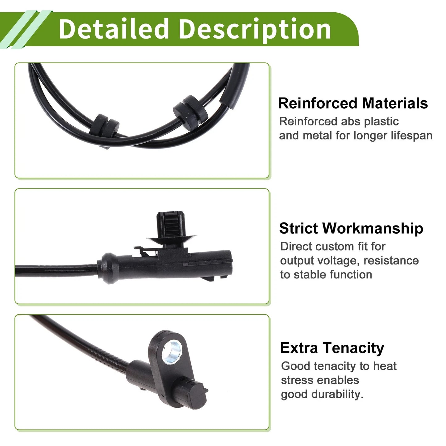 ABS Wheel Speed Sensor for Ford Fiesta (2010-2011)