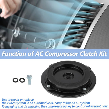 A/C Compressor Clutch Hub Plate for Ford Fusion 2013-2016 1.5L 1.6L