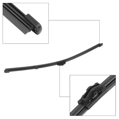 14" Rear Windshield Wiper Blade Arm Set for BMW X1 (2016-2017)