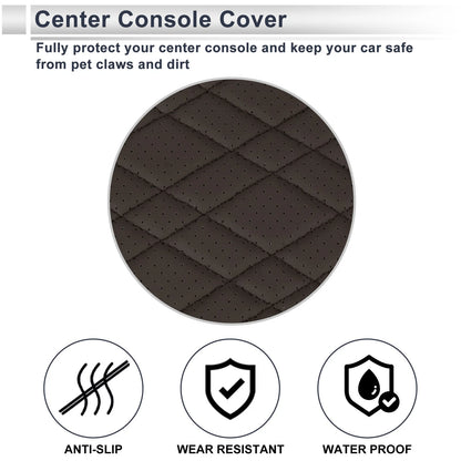 Car Center Console Cover for BMW X3 Deep Brown (2014-2018) 1 x Pc