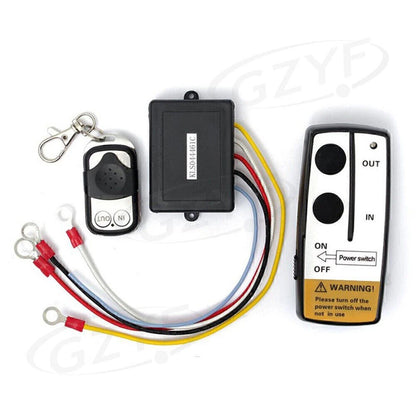 Wireless RC Winch Kit 12V 50FT for Truck Jeep ATV Warn Ramsey