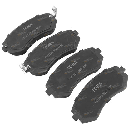 Rear Disc Rotors + Brake Pad Set Kit for Nissan Patrol GU Y61 (1997-2016)