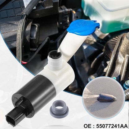 Windshield Washer Pump for Chrysler 300M Base for Dodge Intrepid ES Black