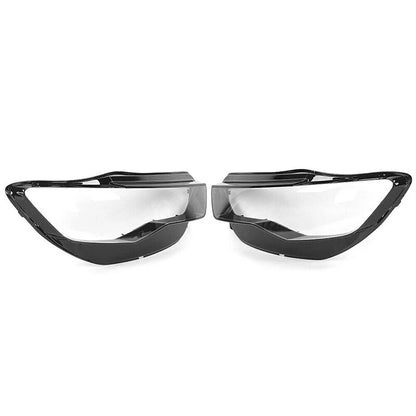 Headlight Clear Lens Cover + Sealant 2 x For Audi A6 S6 (2016-2018)