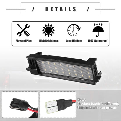 LED License Plate Lights for Toyota RAV4 (2006-2011)