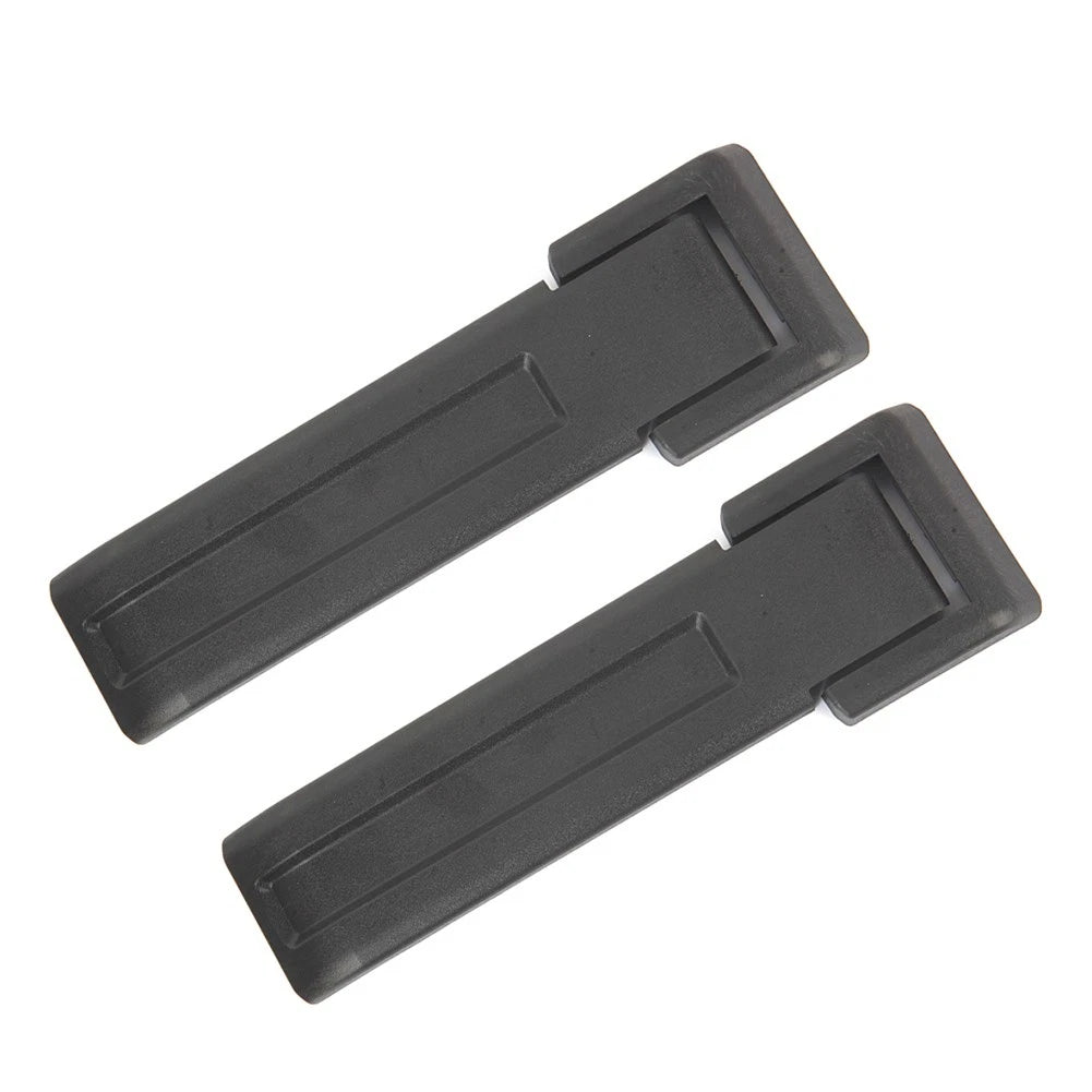Upper Rear Tailgate Hinge Covers Black for Jeep Wrangler JK (2007-2018)