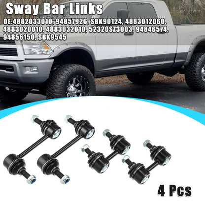 4 x Front Rear Sway Bar Links for Toyota Corolla, Celica (1992-2002, 1994-1999)