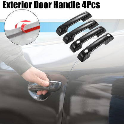 Carbon Fiber Door Handle Covers for Ford F-150 (2015-2023) - 4 Pcs