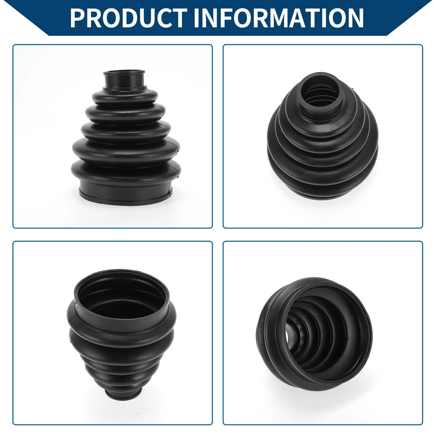 Inner CV Joint Boot Kit w/ Clamps for Peugeot 408, 3008 & Citroen (2008-2023)