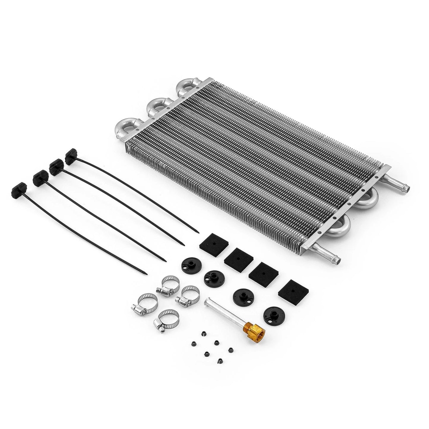 Transmission Tube & Fin Oil Cooler 15.5" x 7.5" for Car