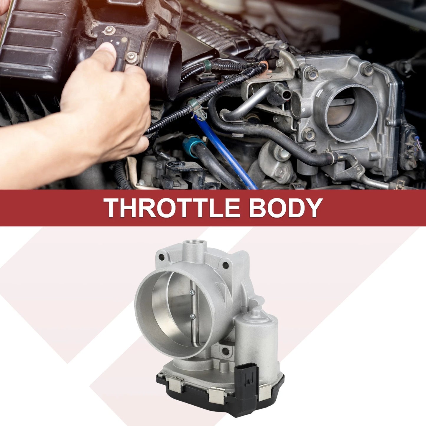 Throttle Body Actuator for Ford F150 F250 F350 Super Duty 6.2L (2011-2014)