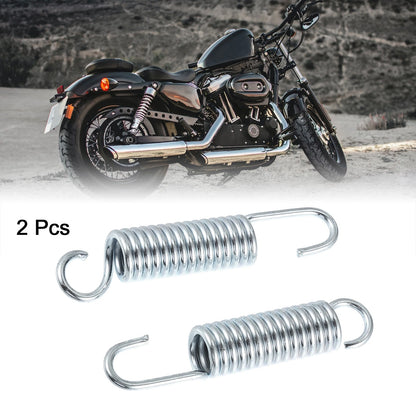 2 x 80mm Side Kickstand Spring for Motorcycle