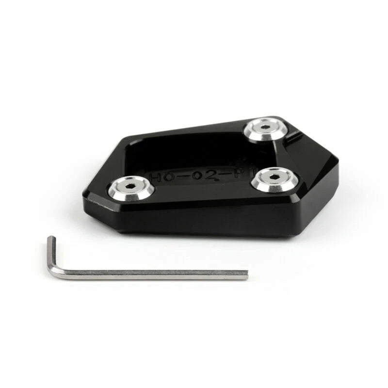 Side Stand Extension Pad for Honda CBR250R (2011-2015) Black