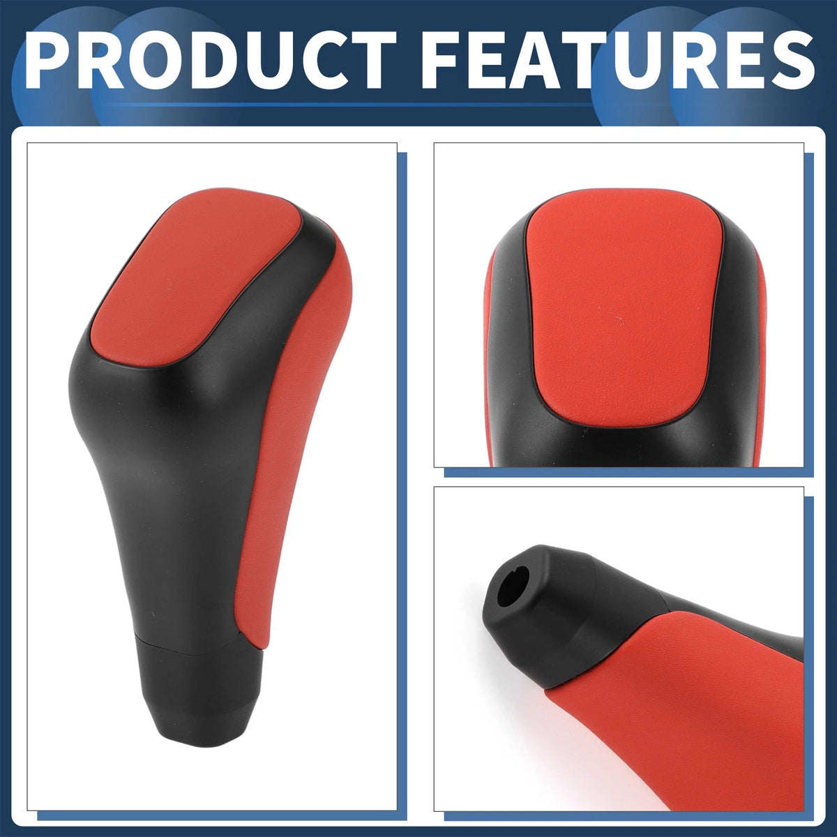 Automatic Gear Shifter Knob for Toyota 4Runner (2012-2021) Black Red