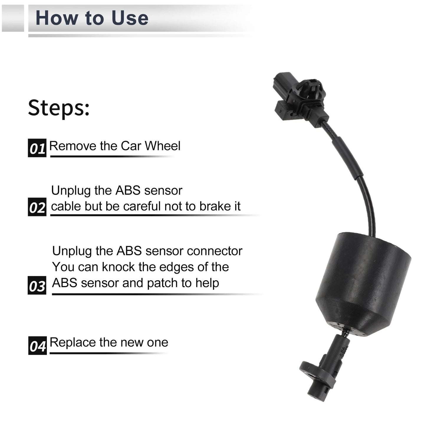ABS Wheel Speed Sensor for Honda HR-V 1.8L (2016-2021)