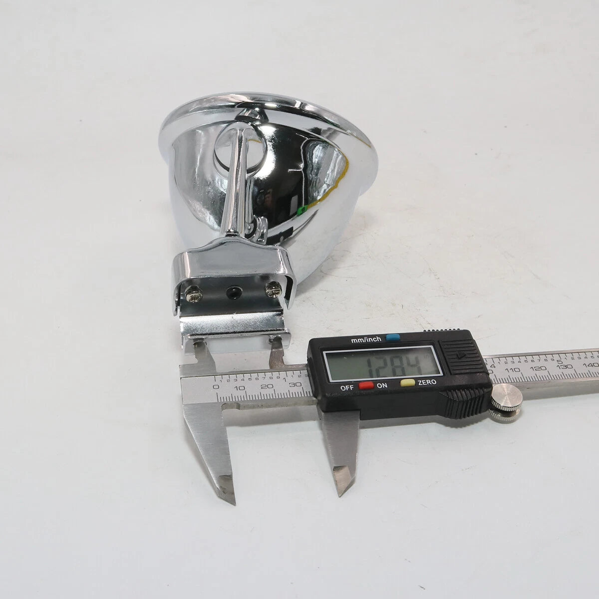 4" Chrome Convex Door Mirrors for Fender Left/Right