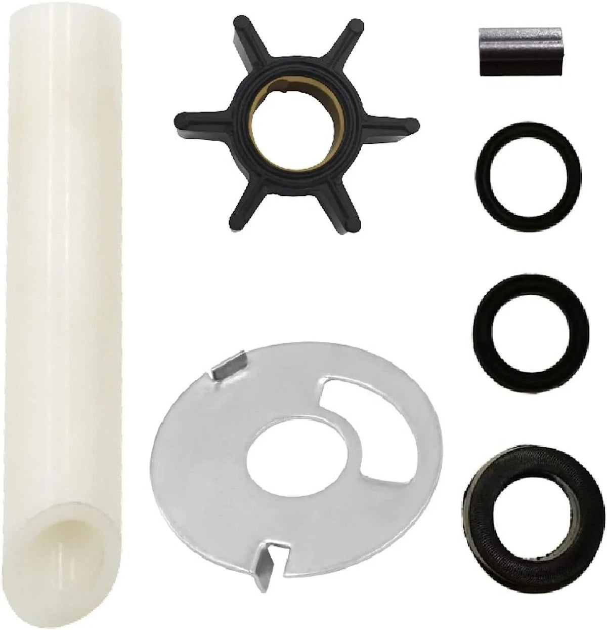 Mercury 4-9.8HP Outboard Water Pump Impeller Kit for 4/4.5/7.5/9.8HP