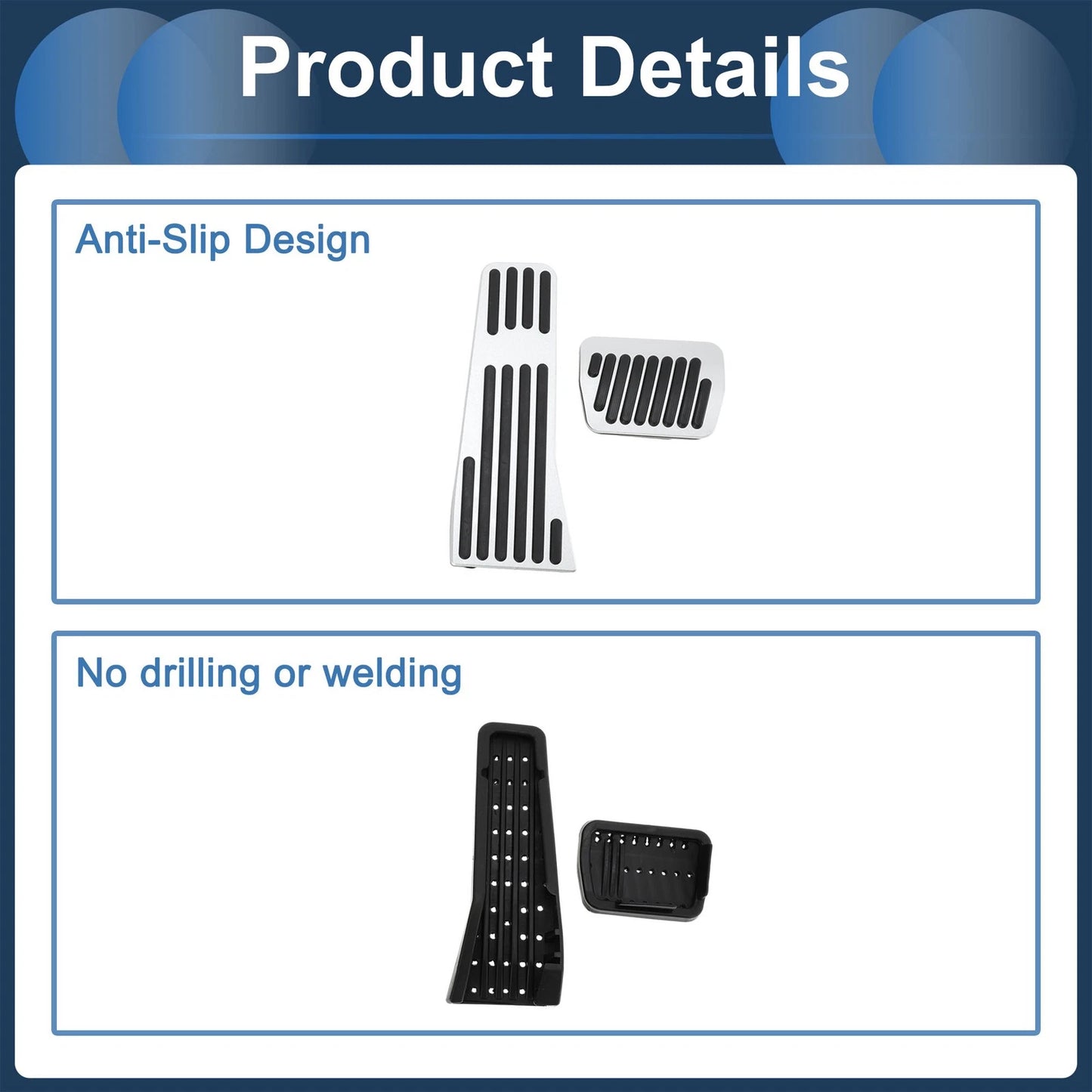 Foot Accelerator Pedal Covers for Mazda 3 (2020)