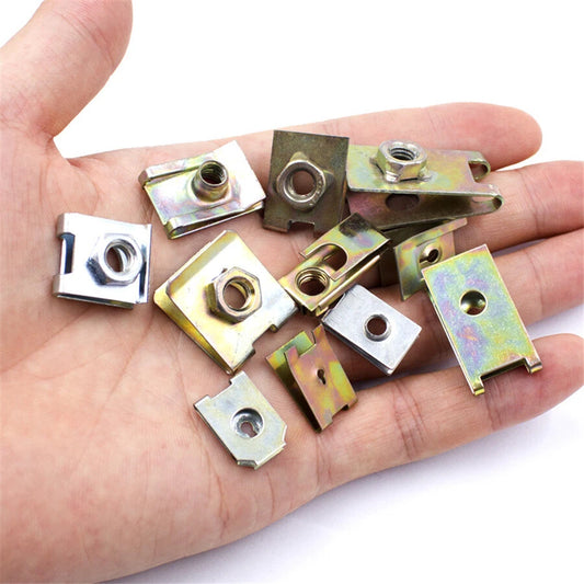 150 x Mixed U-Type Clips Fastener Screws for Car Truck Door Panel AU
