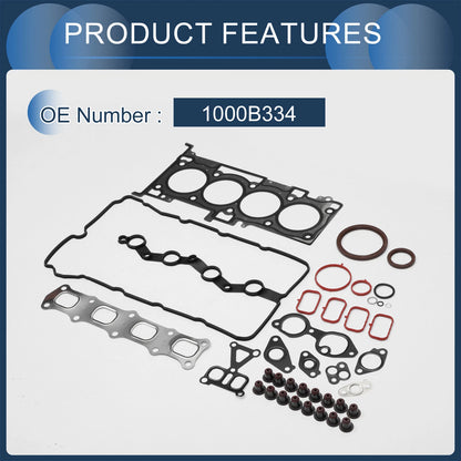 Cylinder Head Gasket Kit for Mitsubishi 4B11 (CW4W) (2007-2015)