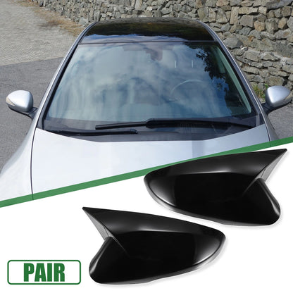 Rearview Mirror Cover Caps for Hyundai Veloster (2012-2017) Gloss Black