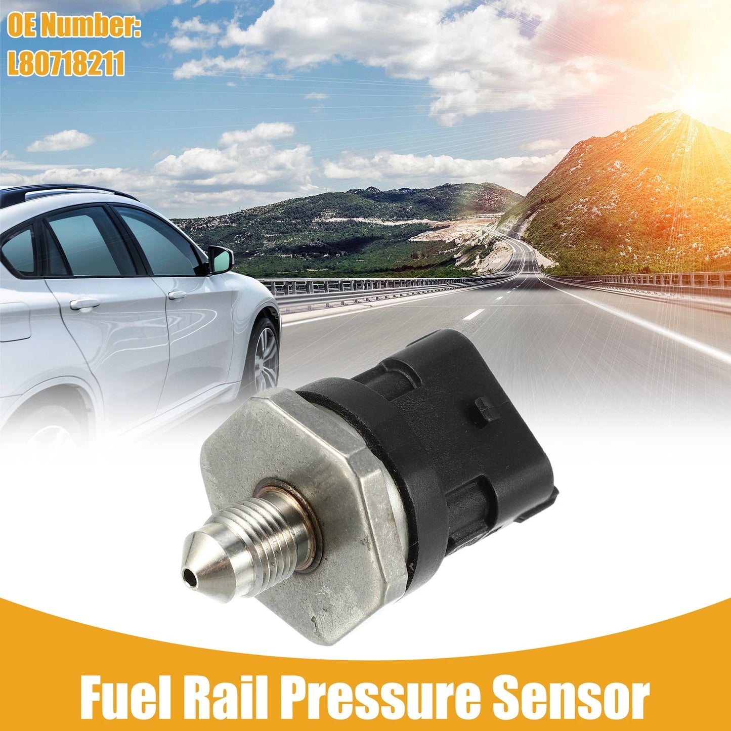 Car Fuel Rail Pressure Sensor for Mazda CX-7 (2007-2009)